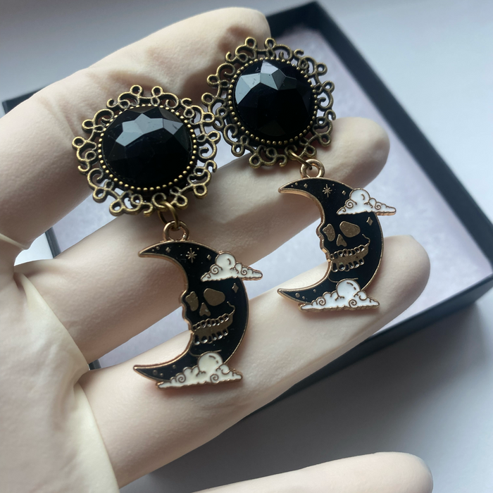 Crescent Smile Dangle Plugs