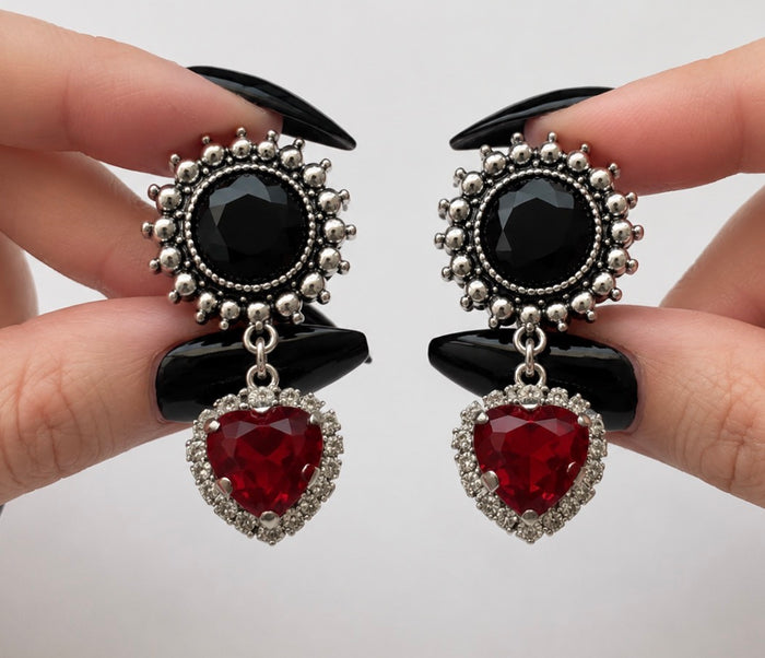 Queen Of Hearts Dangle Plugs