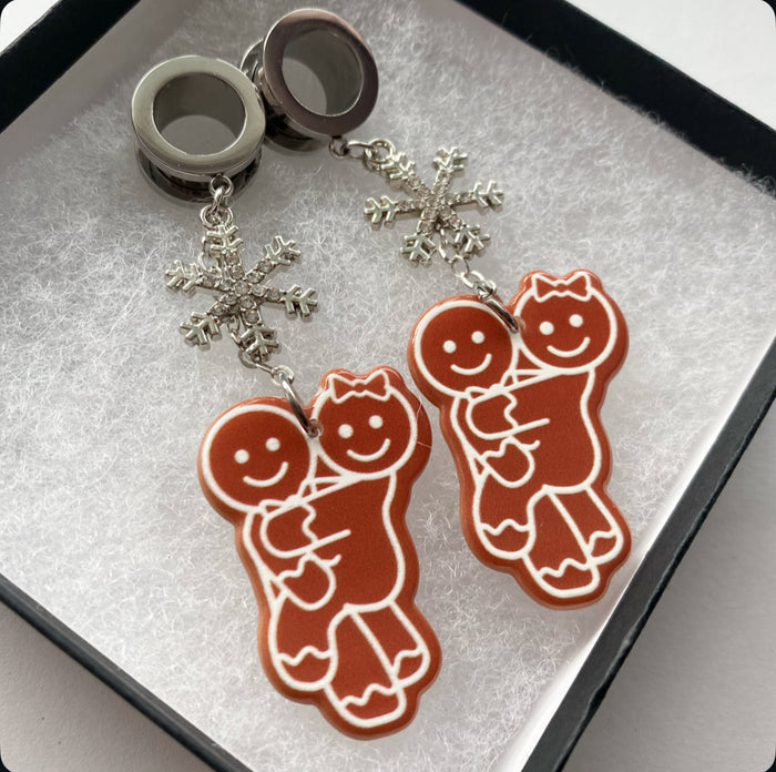 Merry F’n Xmas dangle plug tunnels