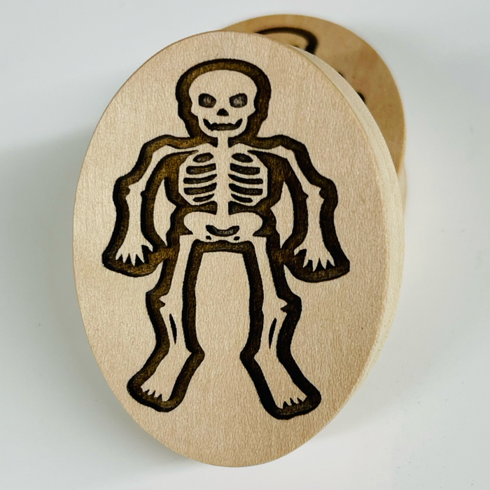 Maple Skeleton Solid Ovals