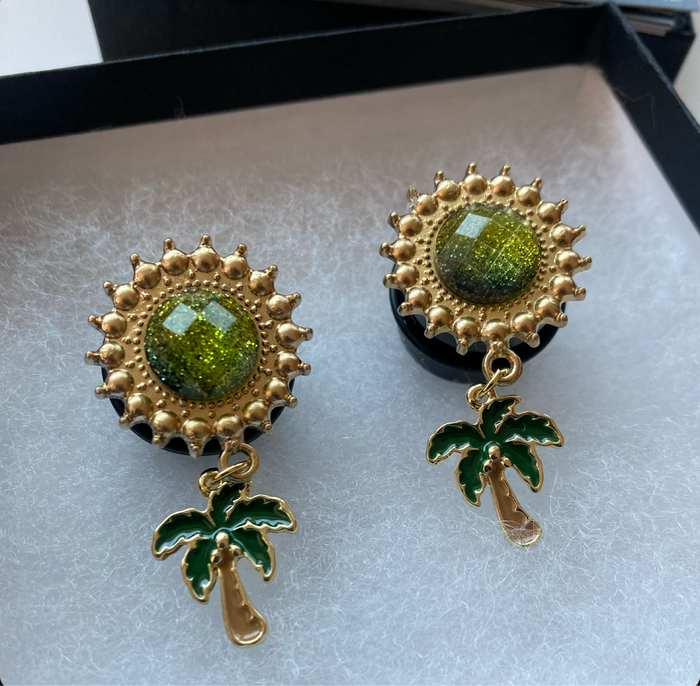 Palm Spring Vibes Dangle Plugs