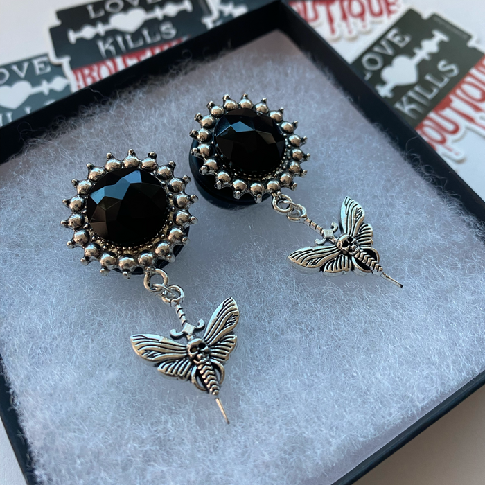 Skull Death Moth  Plugs