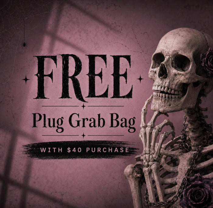 FREE plug grab bag with purchase