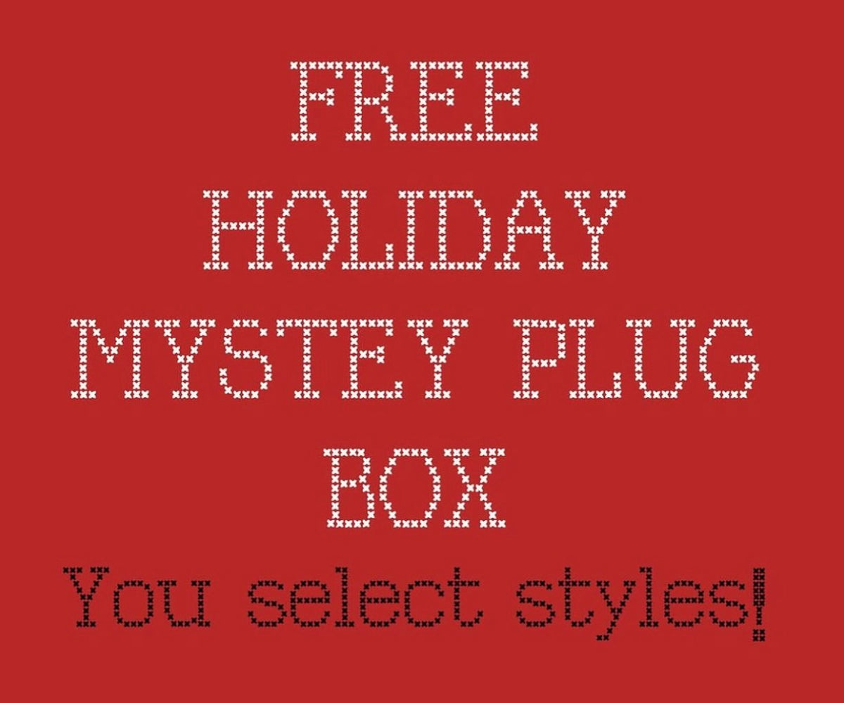 FREE Holiday Mystery Plugs Box With purchase. Discover our stunning and unique handmade jewelry collection for stretched lobes, featuring a wide range of plugs, gauges, and body jewelry specifically designed for stretched lobes.