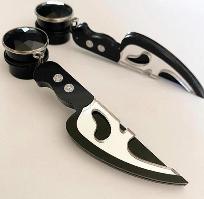 Scream Ghostface Dangle Plugs