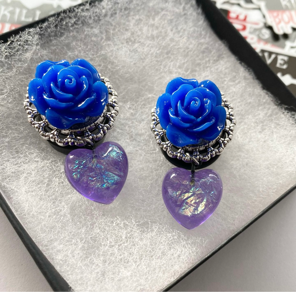 dangle plugs, gauges, jewelry for  stretched lobes 