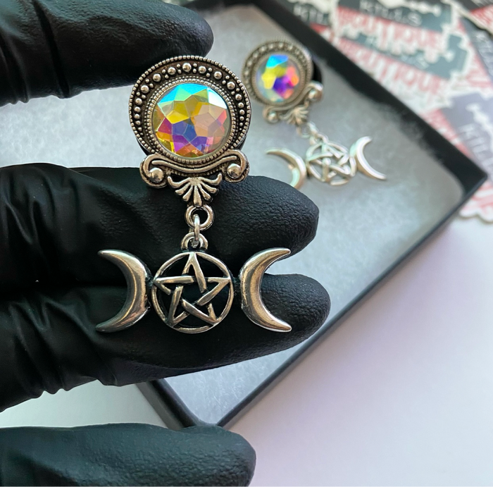 Moon Goddess Dangle Plugs