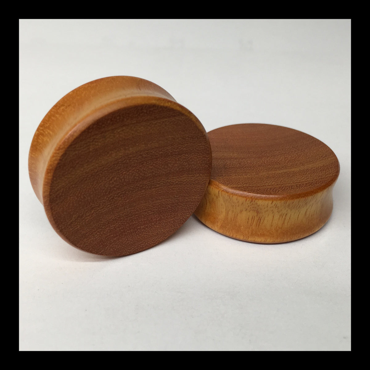 Osage Orange Solid Round Plugs