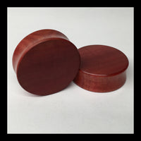 Pink Ivory Solid Round Plugs