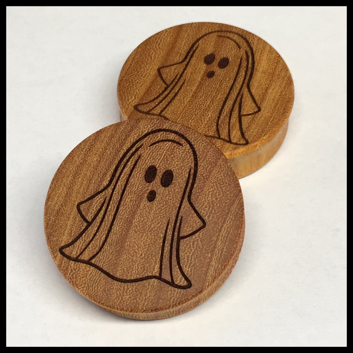 Osage Orange Ghosts Round Plugs