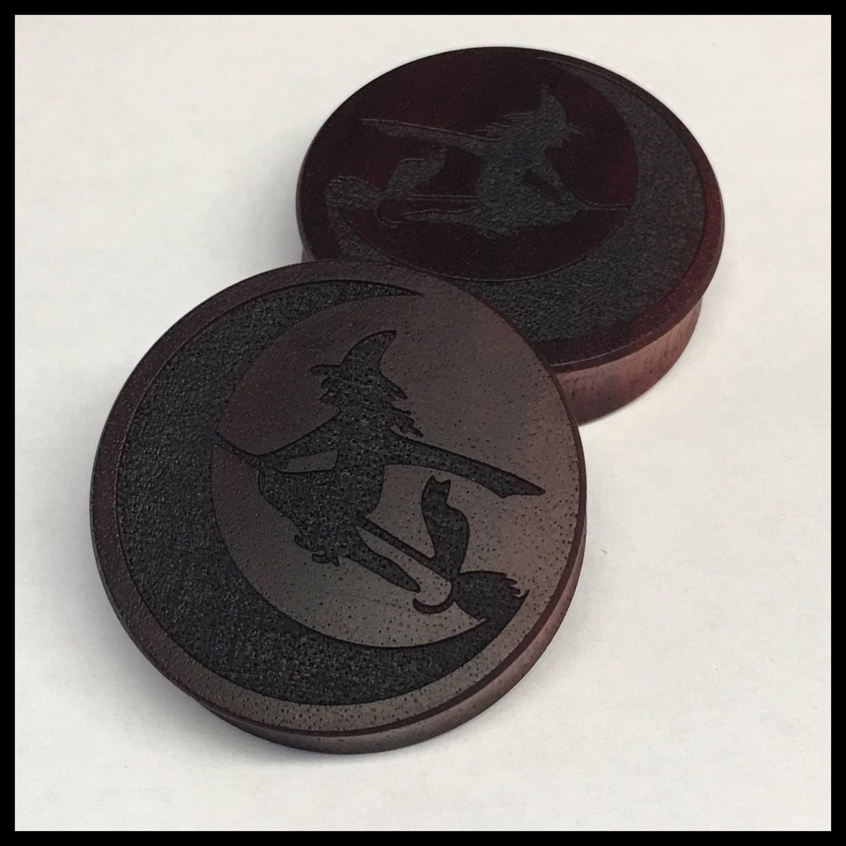 Bloodwood Witch Round Plugs