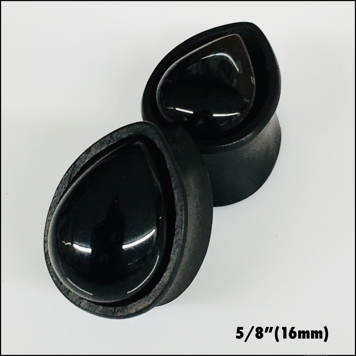 Ebony Stone Medium Onyx Teardrop (LIMITIED EDITION)