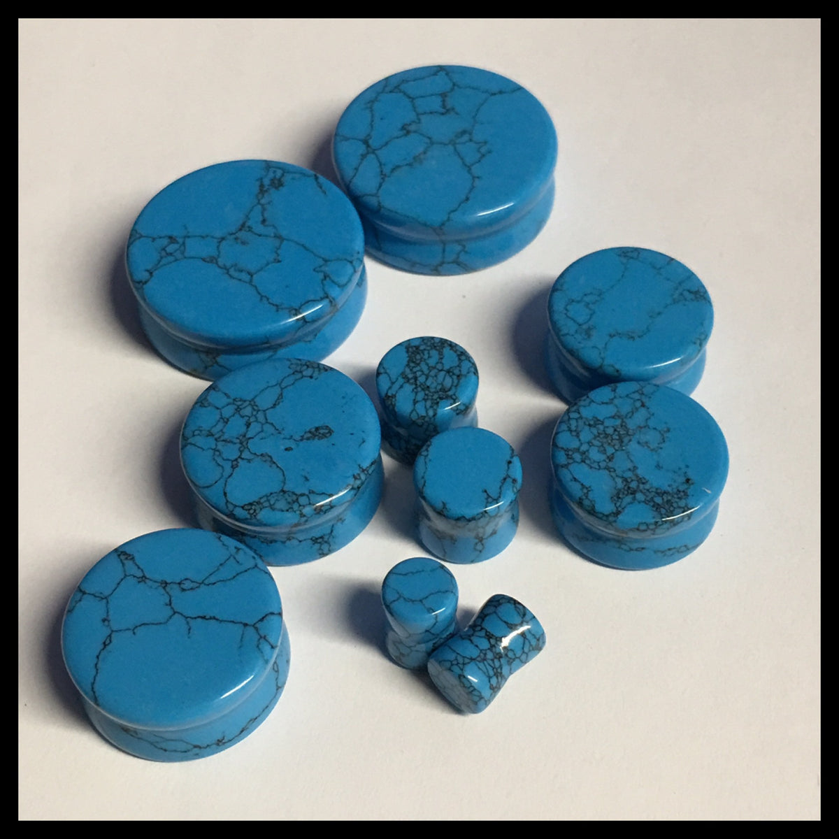 Turquoise Stone Plugs