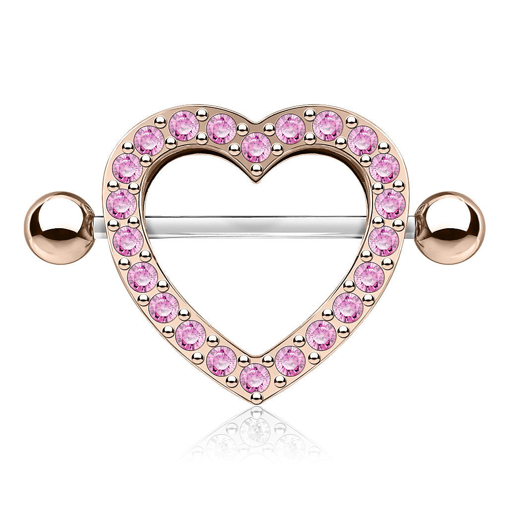 316l Stainless Steel Nipple Rings Heart Barbell Helix Screw Bar Nipple  Piercing Studs For Women Sexy Body Jewelry Allergy Free | Fruugo US
