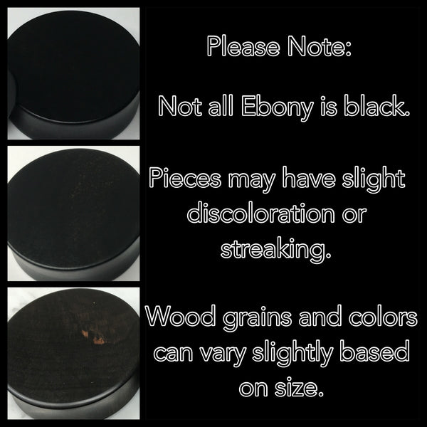 Ebony Starry Night Round Plugs