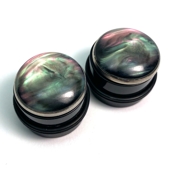 Smokey Stone Plugs Gauges for stretched lobes 