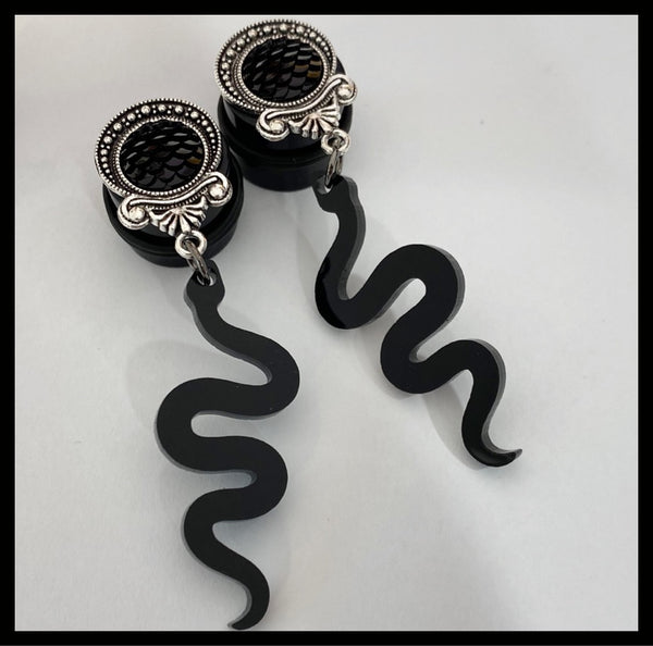 Black Snake Moan Dangle Plugs