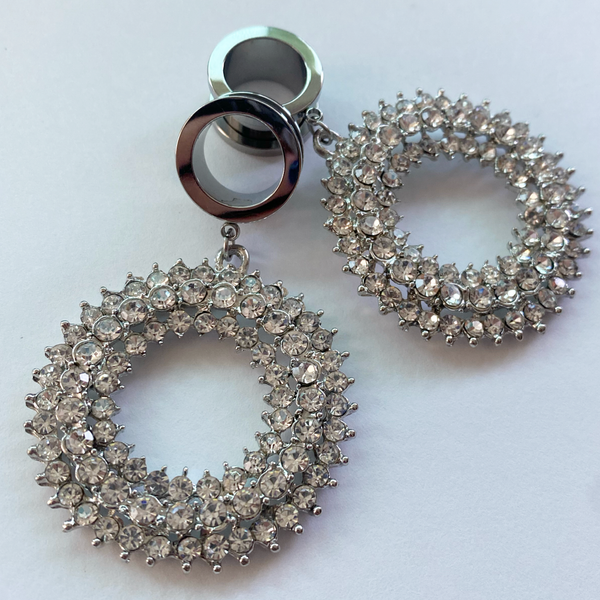 Disco Disco - Elegant Tunnel Dangle Plugs - 1 OF A KIND