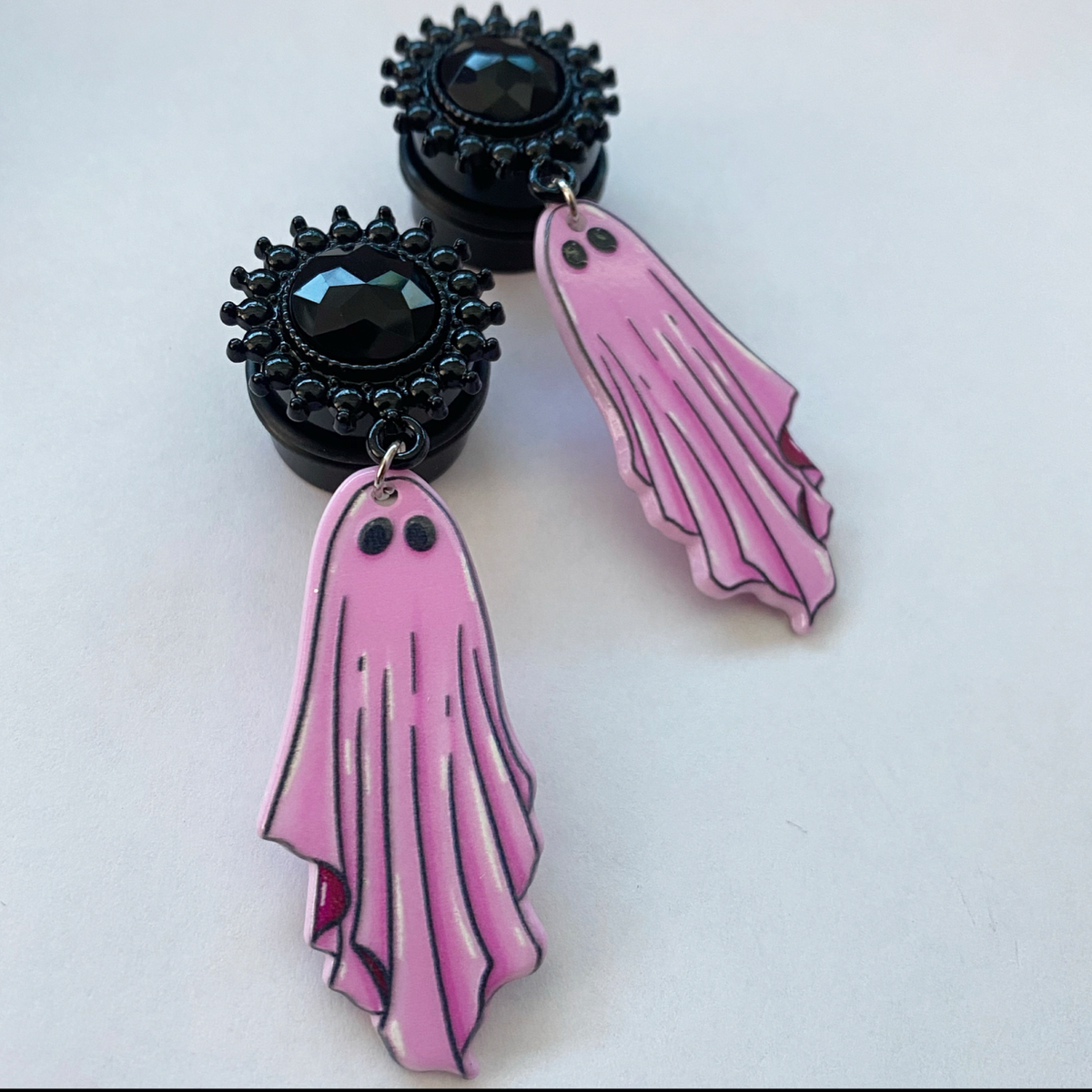 Pretty In Pink Dangle Plugs