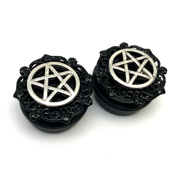 Black Pentacle Plugs