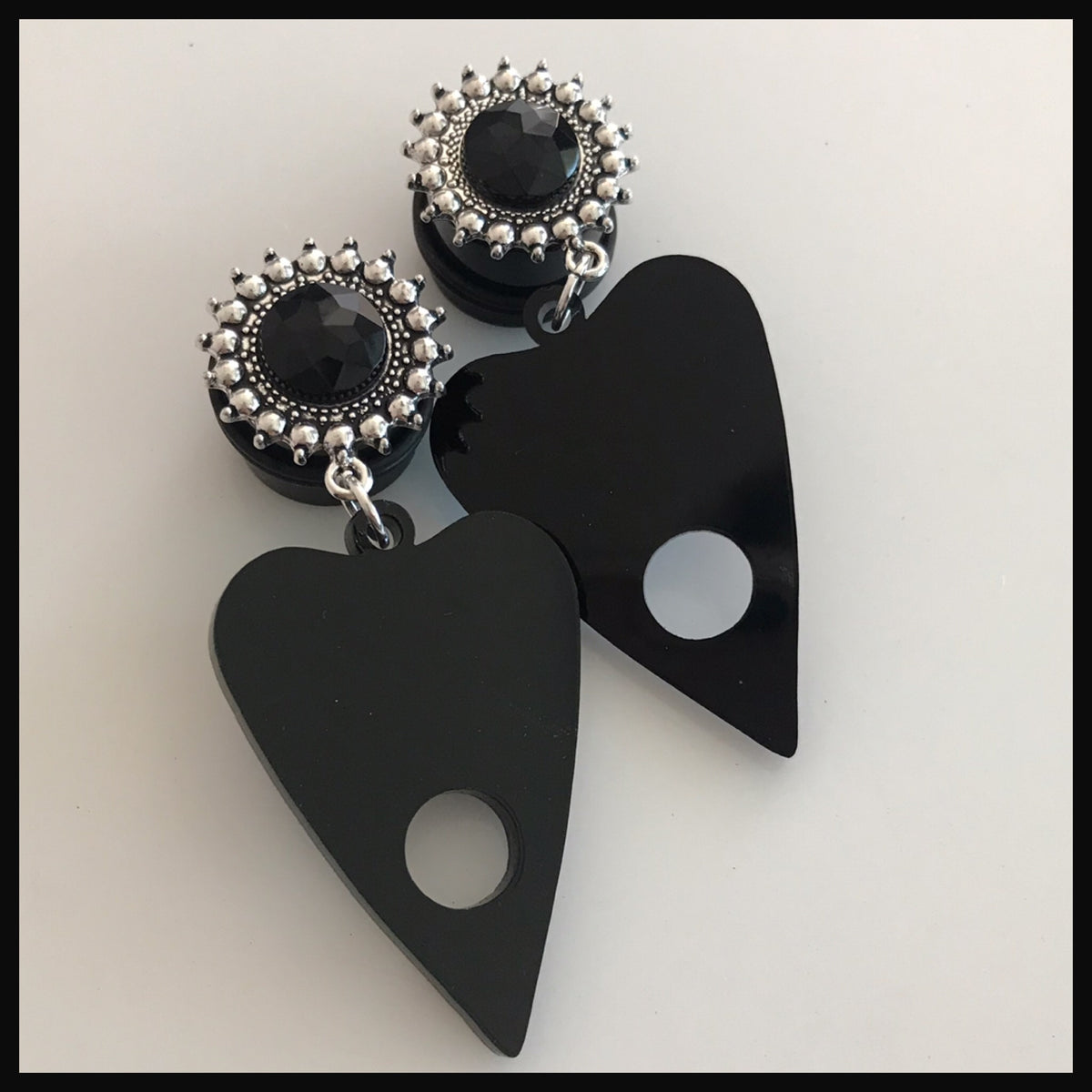 Planchette Solid Dangle Plugs