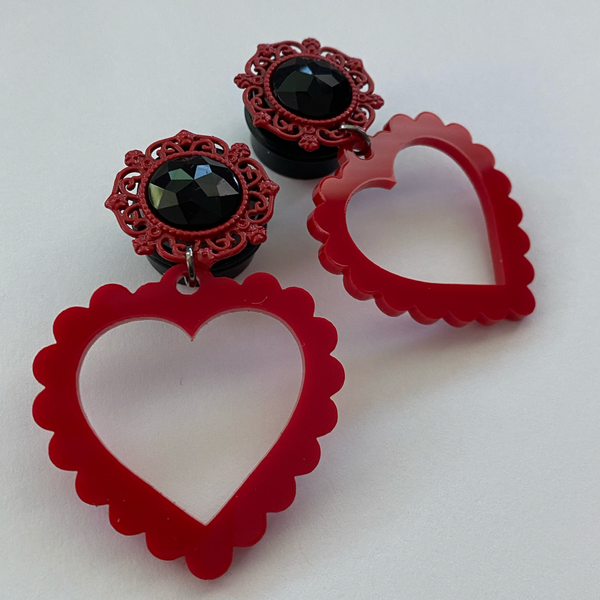 Sweetheart Dangle Plugs