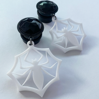 Spider Snowflake Dangle Plugs