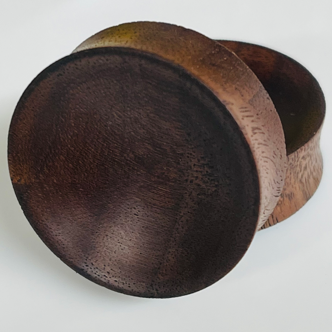 Walnut Concave Solids Plugs