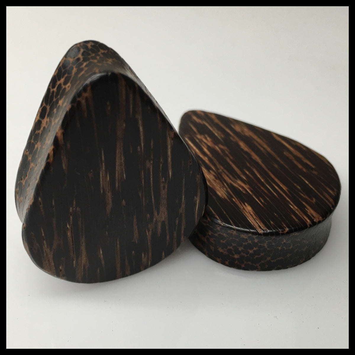 Black Palm Solid Teardrop